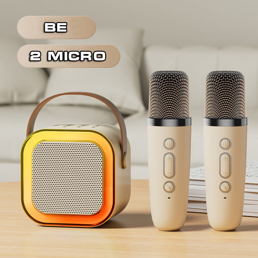 Loa Bluetooth Karaoke 2 Mic