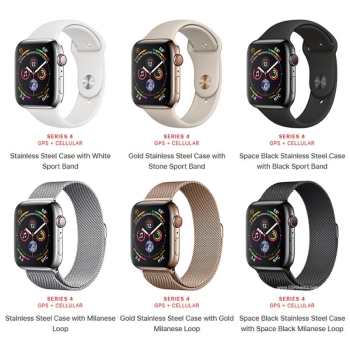 Apple Watch 4 40mm GPS + 4G viền nhôm